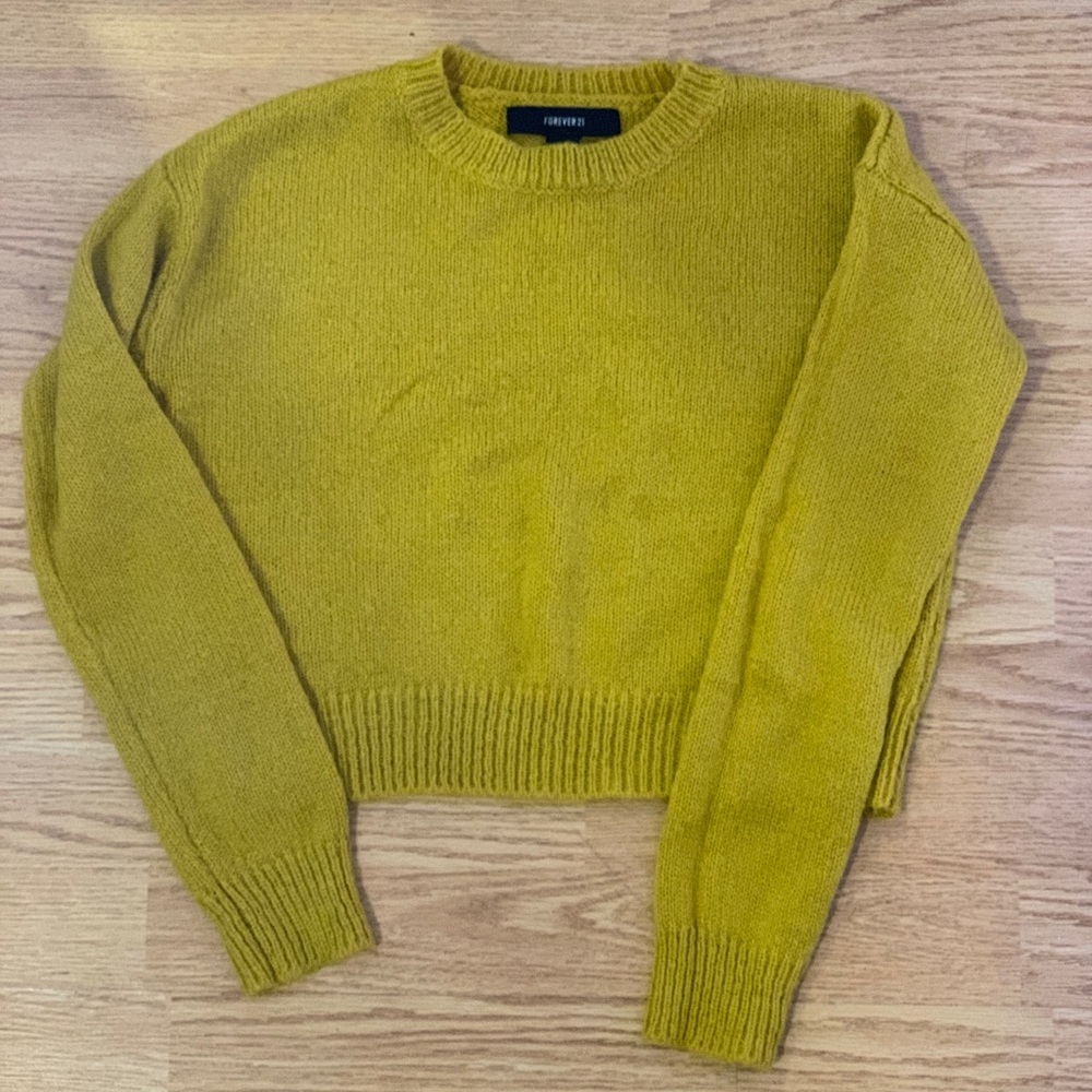 KNIT CROPPED SWEATER